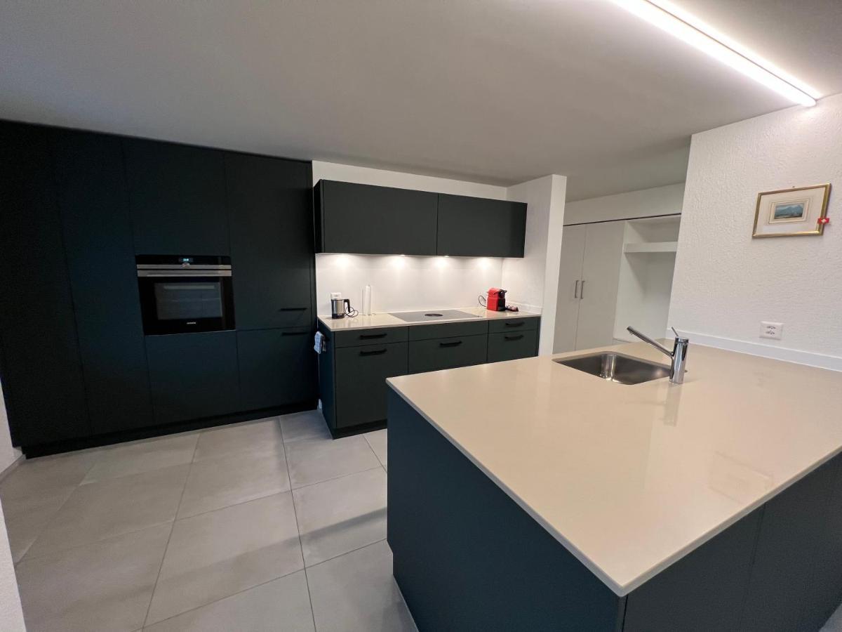 Wohnung Nr, 7 - Zentrale, ruhige Ferienwohnung mit herrlicher Aussicht Schwyz Exterior foto