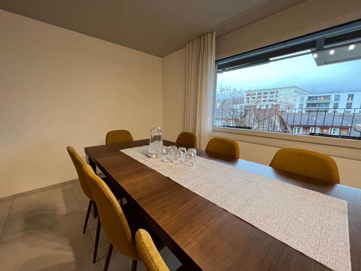 Wohnung Nr, 7 - Zentrale, ruhige Ferienwohnung mit herrlicher Aussicht Schwyz Exterior foto