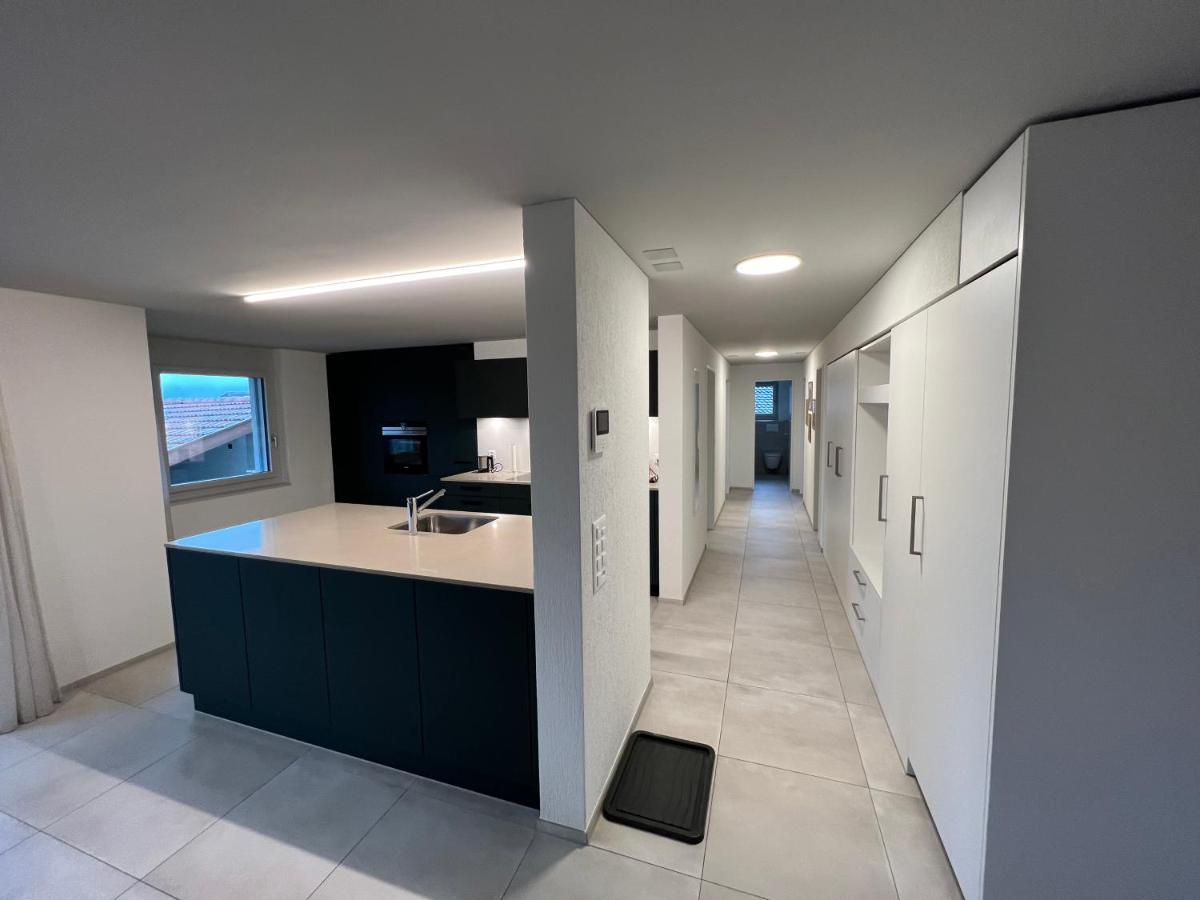 Wohnung Nr, 7 - Zentrale, ruhige Ferienwohnung mit herrlicher Aussicht Schwyz Exterior foto