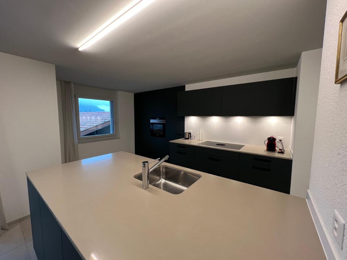 Wohnung Nr, 7 - Zentrale, ruhige Ferienwohnung mit herrlicher Aussicht Schwyz Exterior foto